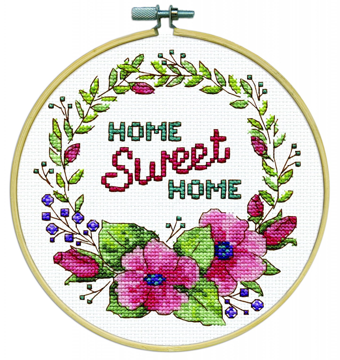 Floral Wreath Home Sweet Home Kit