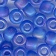 05022 Frosted Opal Capri Pebble Beads