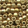 05557 Old Gold Pebble Beads