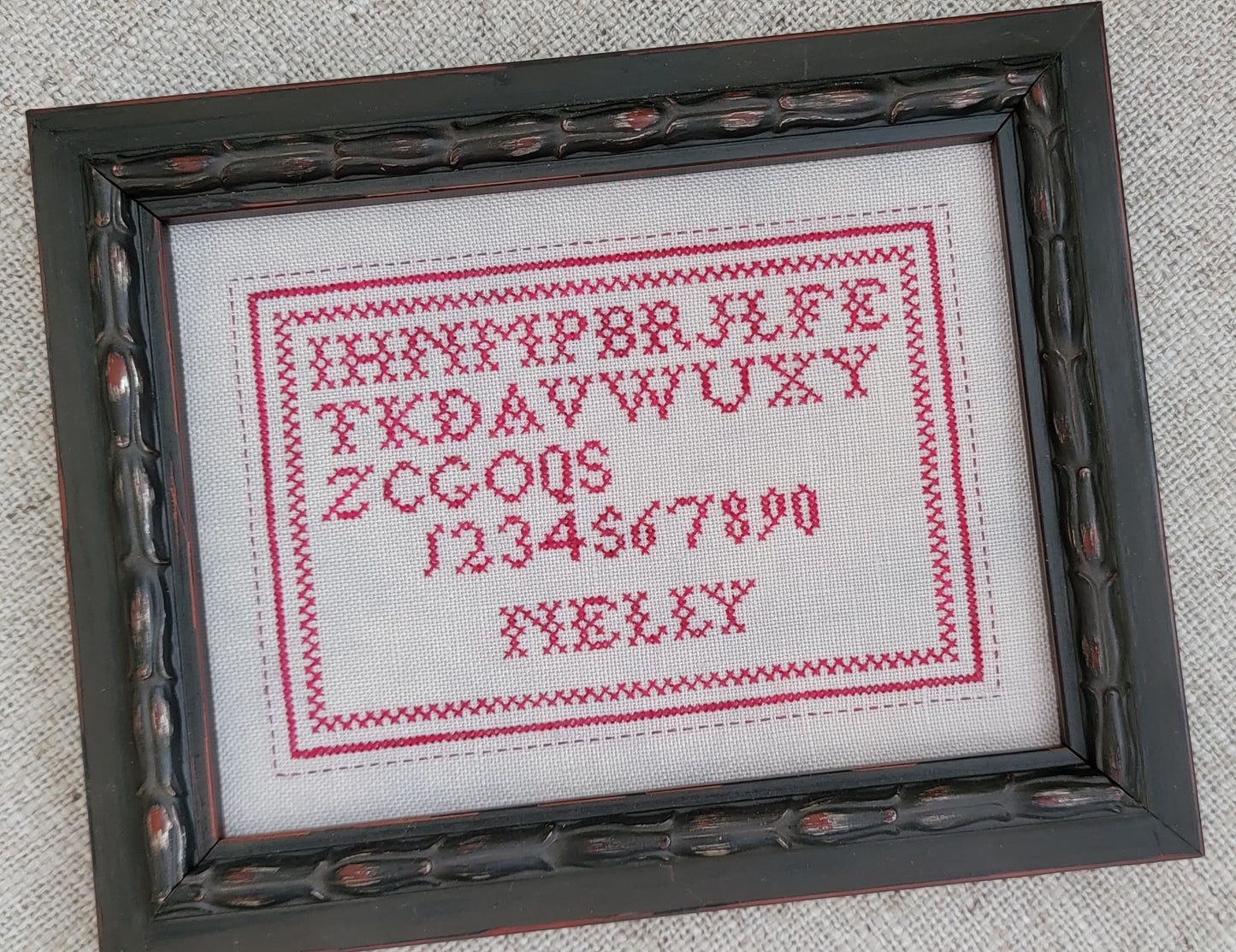 Red Haven #4-Nelly's Jumbled Alphabet