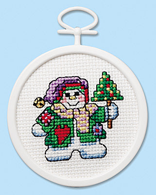 Patchwork Snowman Mini Kit