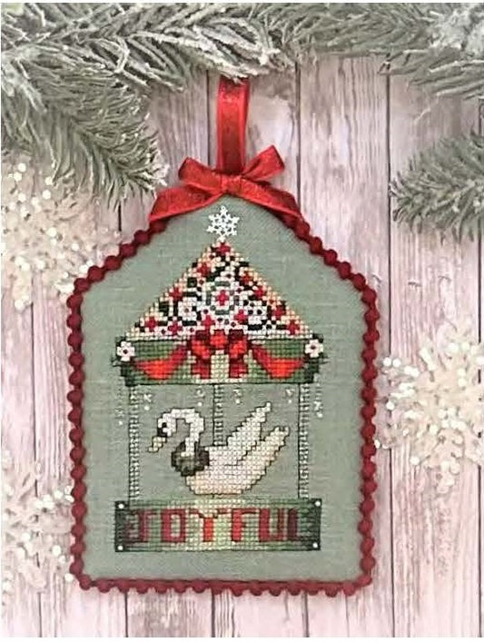 Christmas Carousel- Swan