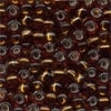16606 Brilliant Bronze Size 6 Glass Beads