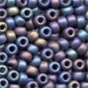 16611 Frosted Jewel Tones Size 6 Glass Beads
