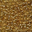18011 Victorian Gold Size 8 Glass Beads