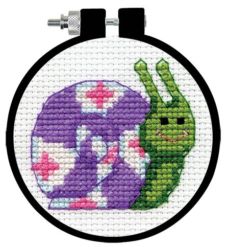 Snail Cross Stitch Mini