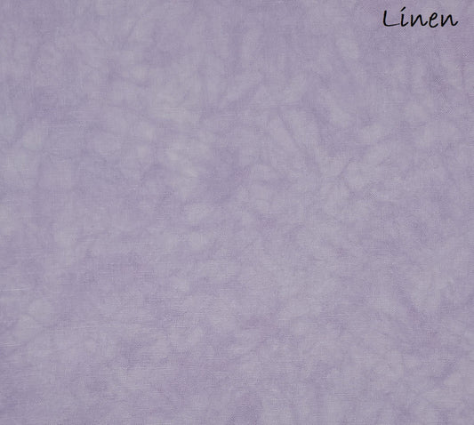 Lotus - 32 Hand Dyed Linen - BeStitchMe
