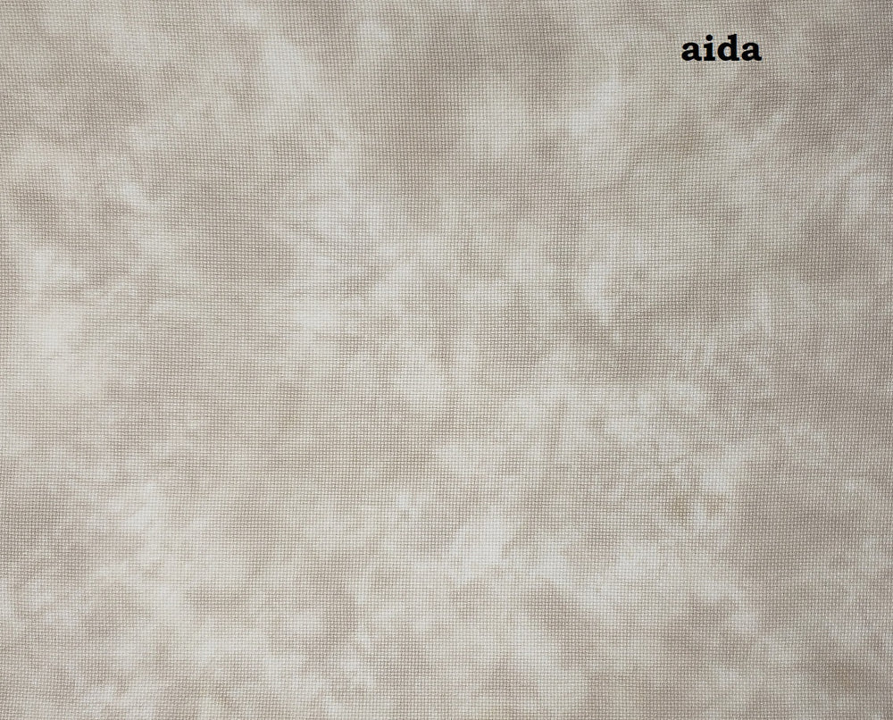 Oat - 14 Hand Dyed Aida - BeStitchMe