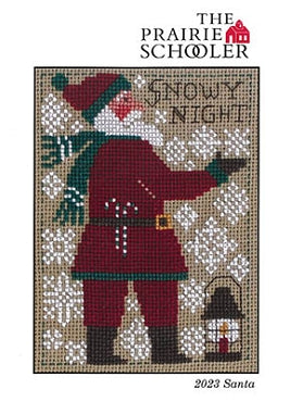 2023 Santa - Snowy Night