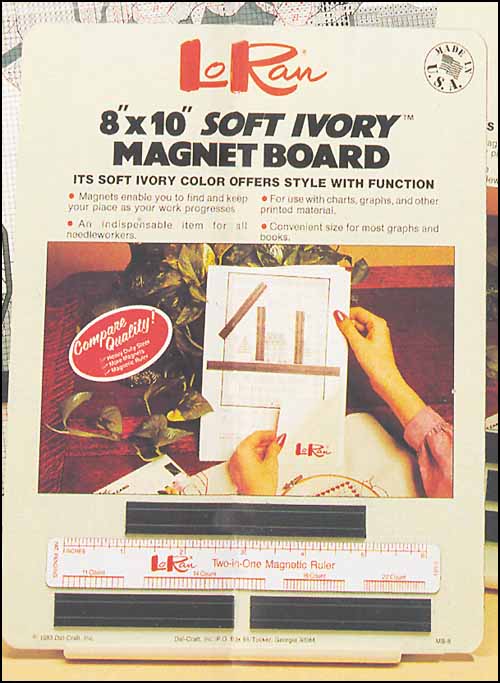 Line Minder w/ Magnetic Ruler (Metal Magnet Board) - 8"x10"