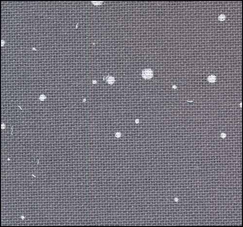 Splash-Grey Basalt with white dots - 32 Lugana - Zweigart