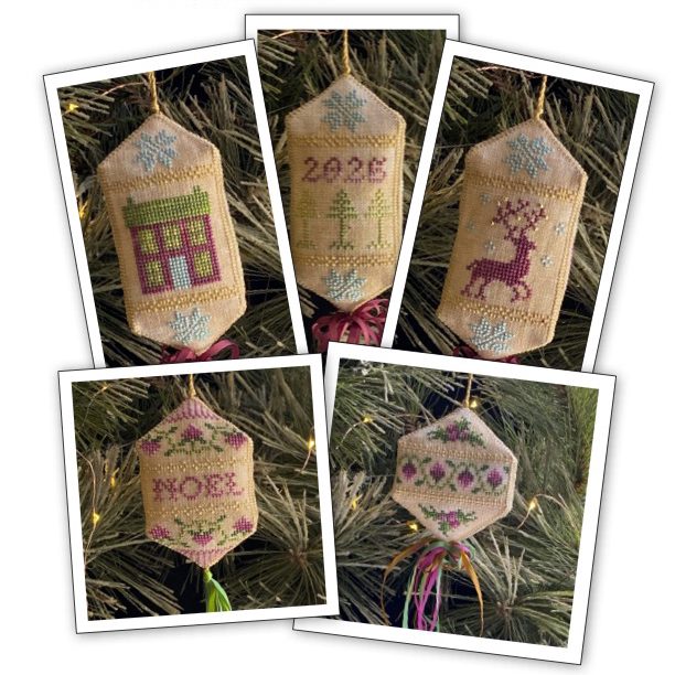 Sampler Ornaments