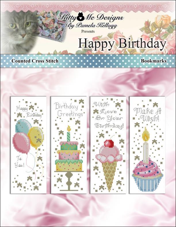 Happy Birthday Bookmarks