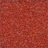 62013 Red Red Frosted Seed Beads