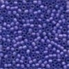 62034 Blue Violet Frosted Seed Beads