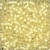 62039 Ivory Crème Frosted Seed Beads