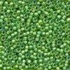 62049 Spring Green Frosted Seed Beads