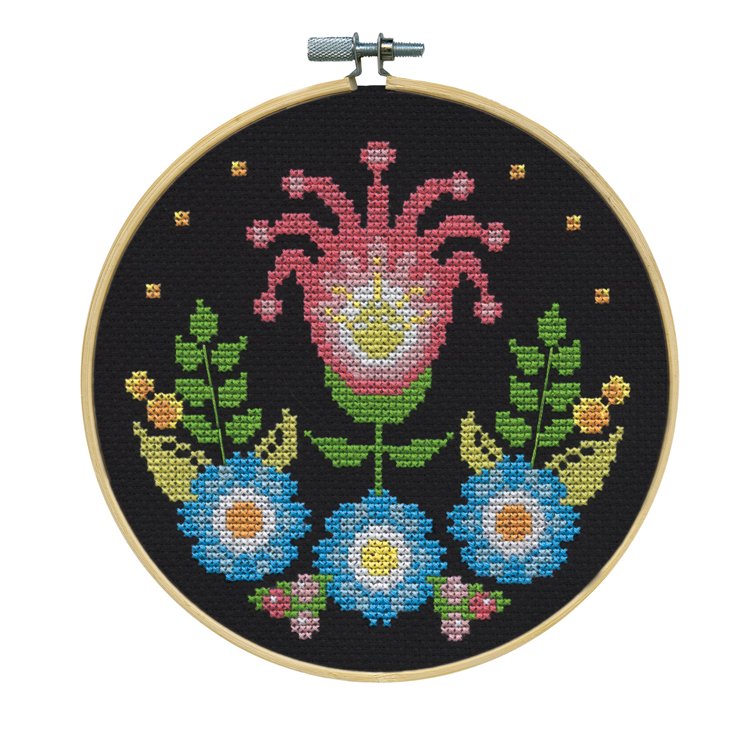 Folk Art Floral Kit