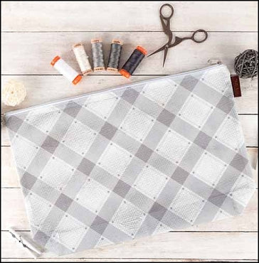 Mad for Plaid Bag - Charcoal