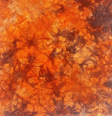 Pumpkin King - 28 Hand Dyed Linen - Atomic Ranch Fabrics