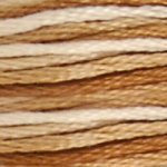 105 Variegated Tan/Brown- 6 Strand Floss