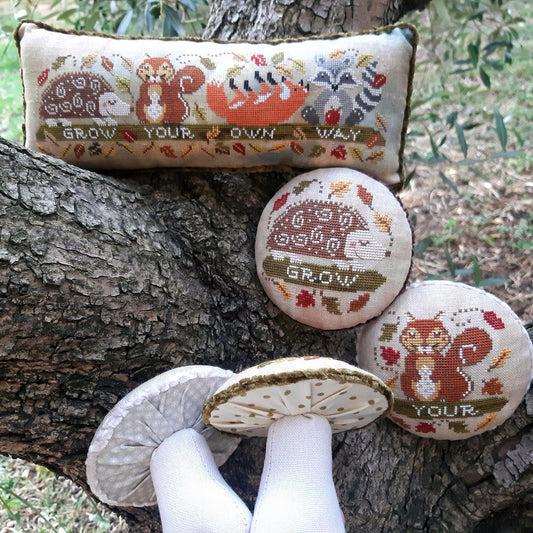 Grow Your Own Way - Hedgehog and Squirrel