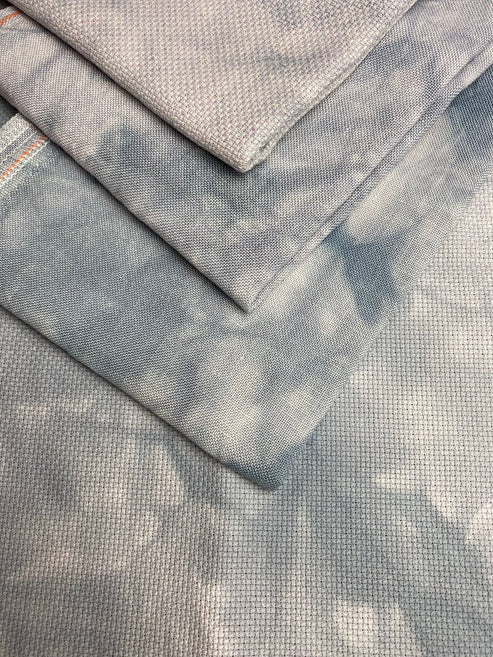 Chinchilla - 32 Hand Dyed Linen - Mystic Fabrics
