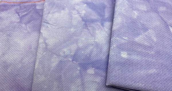 Spring Breeze - 18 Hand Dyed Aida - Mystic Fabrics