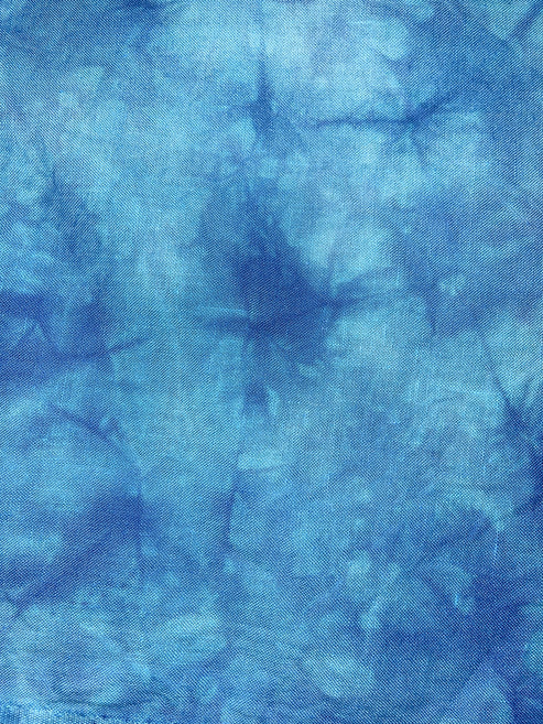 Polar Blue - 14 Hand Dyed Aida - Mystic Fabrics
