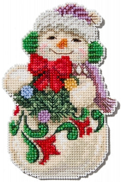 Snowman with Earmuffs