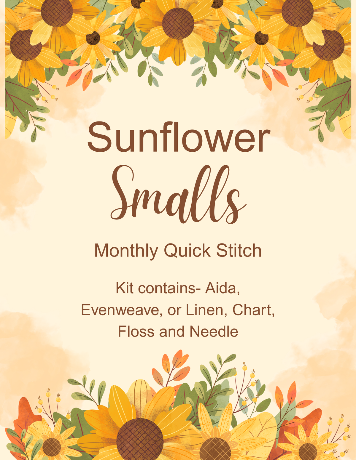 Sunflower Smalls Kit