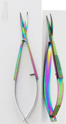 Castroviejo Curved Scissors - Spring Action