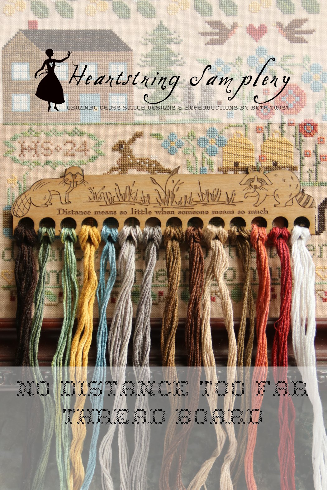 No Distance Too Far Thread Board