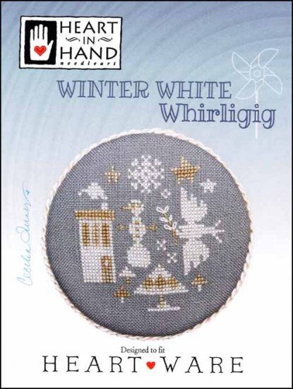 Winter White Whirligig