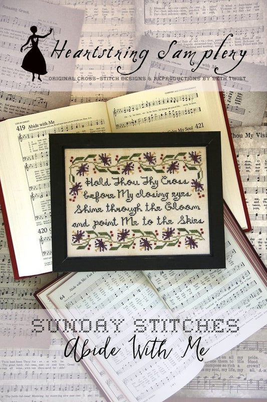 Sunday Stitches -  Abide with Me