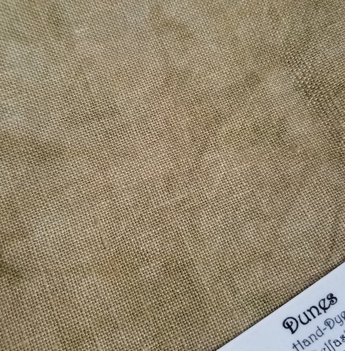 Dunes - 36 Hand Dyed Linen - Fiber on a Whim
