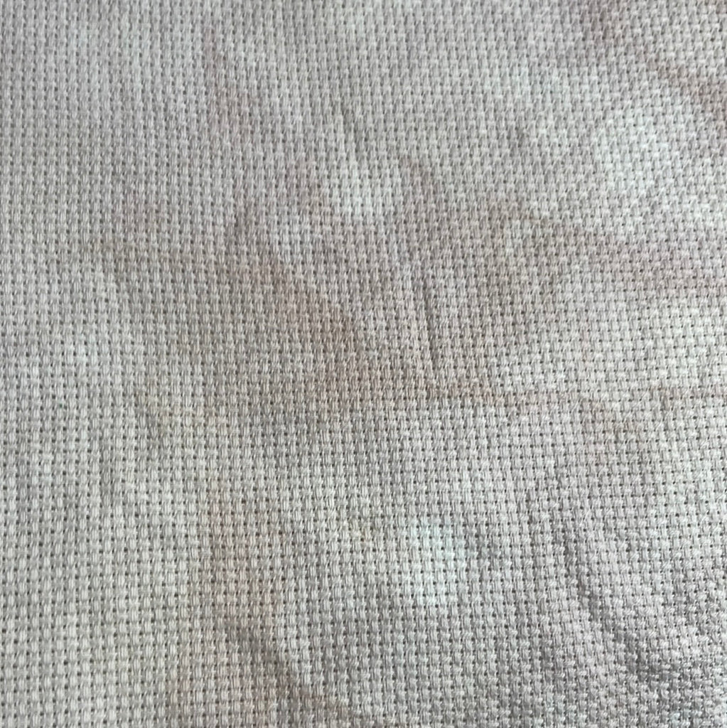 Sandy Toes - 16 Hand Dyed Aida - Barefoot Needleart