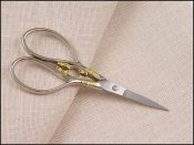 Embroidery Scissors-Marquis Silver/Gold Filagree