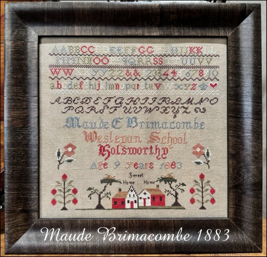 Maude Brimacombe 1883 (Antique Reproduction)