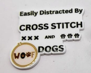 Cross Stitch and Dogs Needleminder
