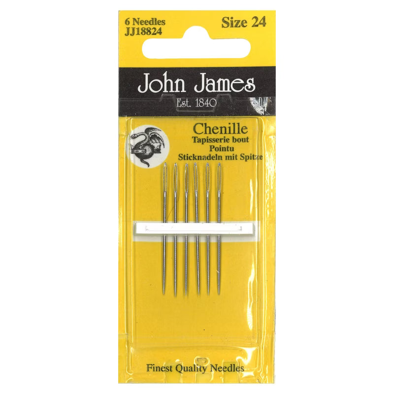 John James Chenille Needles - Size 24