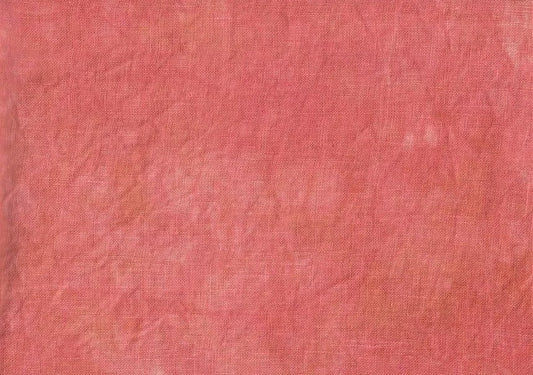 Pomegranate - 32 Hand Dyed Linen - Fabrics by Stephanie