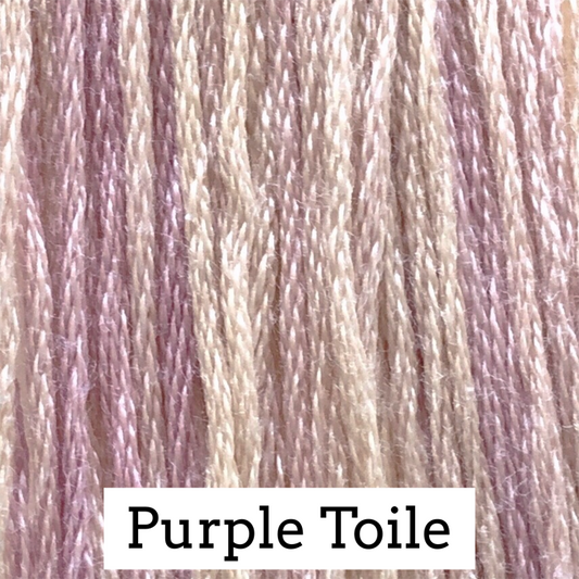 Purple Toile 058