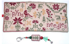 Christmas Quaker Thread Wallet Kit