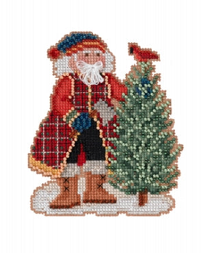 Scotch Pine Santa