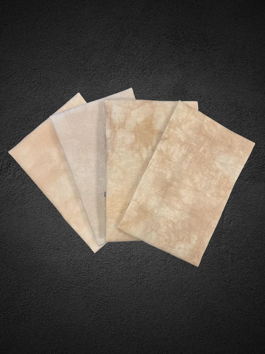 Toasted Coconut - 36 Hand Dyed Linen - Forbidden Fiber Co