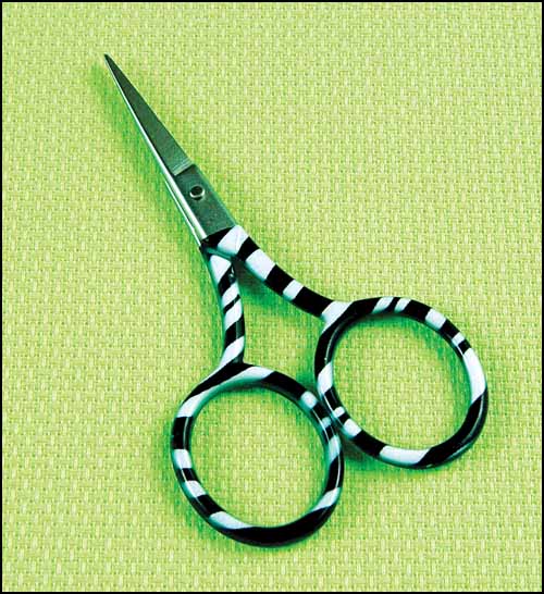 Embroidery Scissors-Zebra