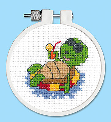 Floating Turtle Kids Stitch Kit