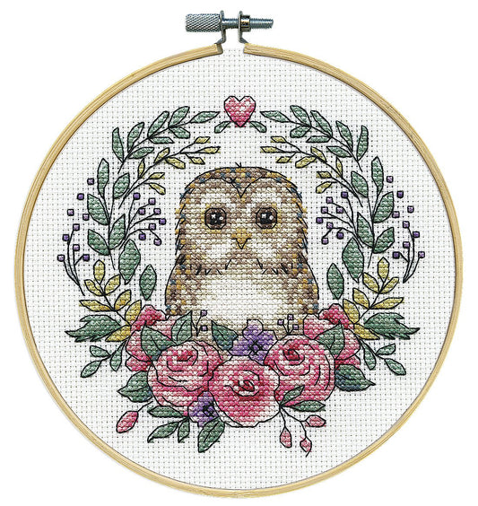 Owl Kit with 8" Round Hoop