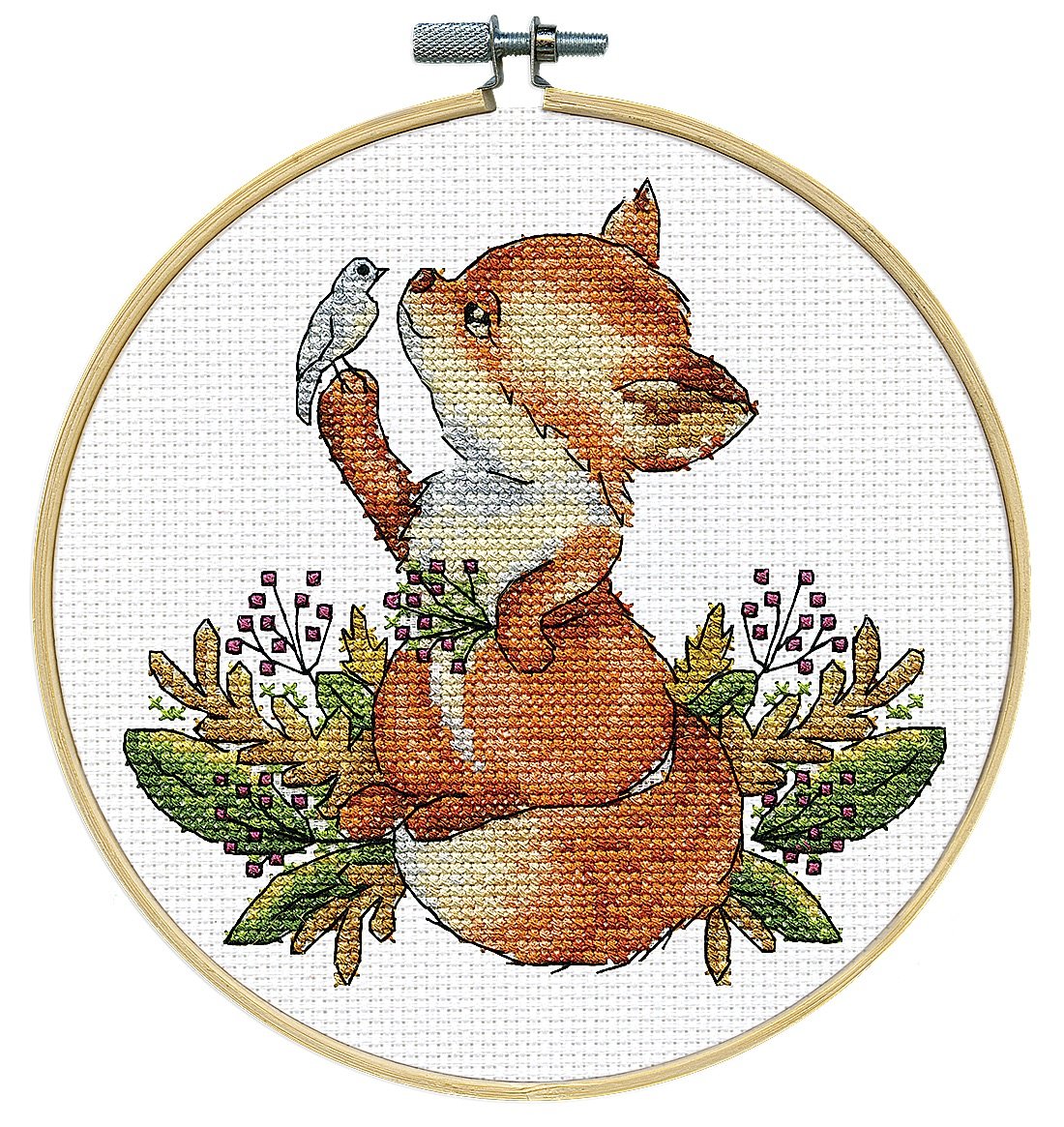 Fox Kit with 8" Round Hoop